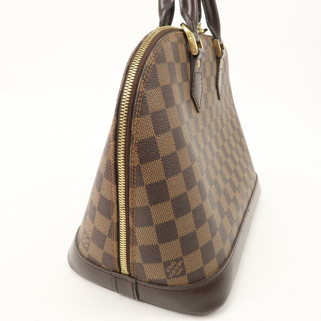 Louis Vuitton Damier Alma PM Hand Bag Brown N51131