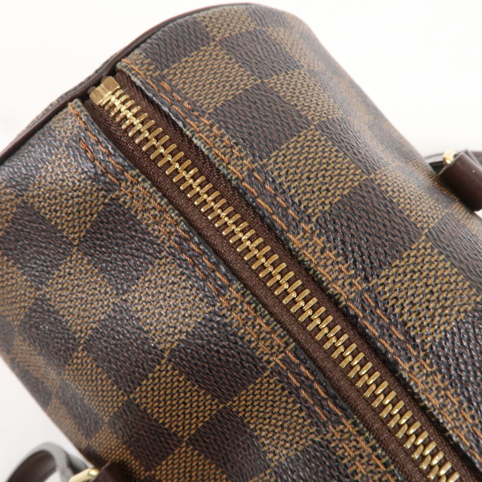 Louis Vuitton Damier Papillon 30 Hand Bag & Pouch Brown N51303