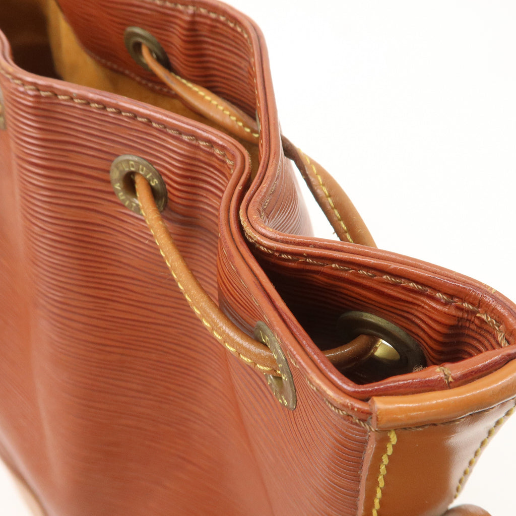 Louis Vuitton Epi Noe Bi-Color Shoulder Bag Kenya Brown M44028