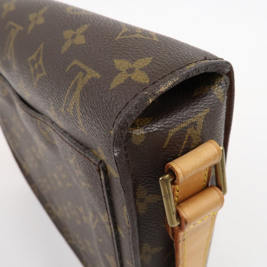 Louis Vuitton Monogram Saint Cloud GM Shoulder Bag Brown M51242
