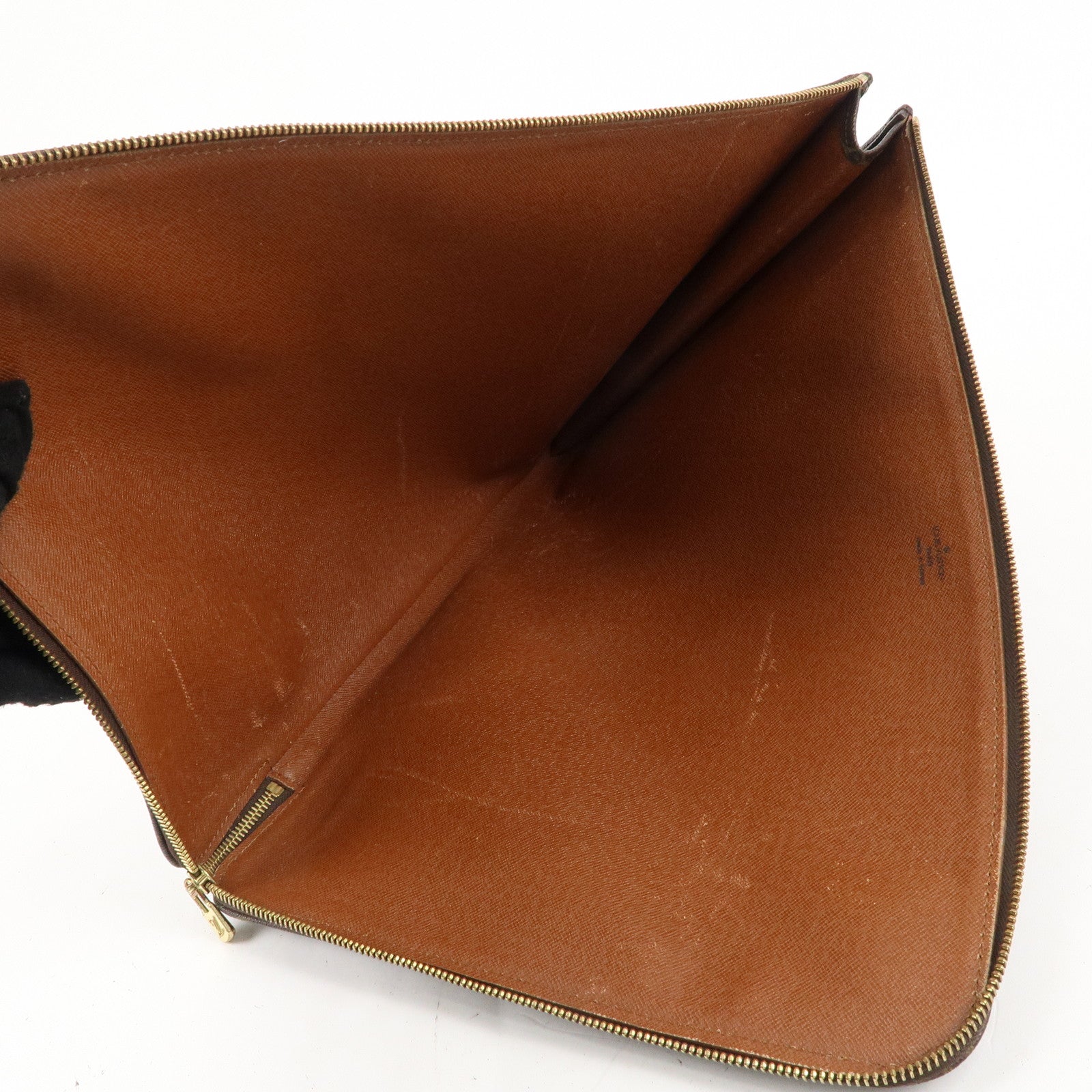 Louis Vuitton Monogram Porte Documents Clutch Bag M53456