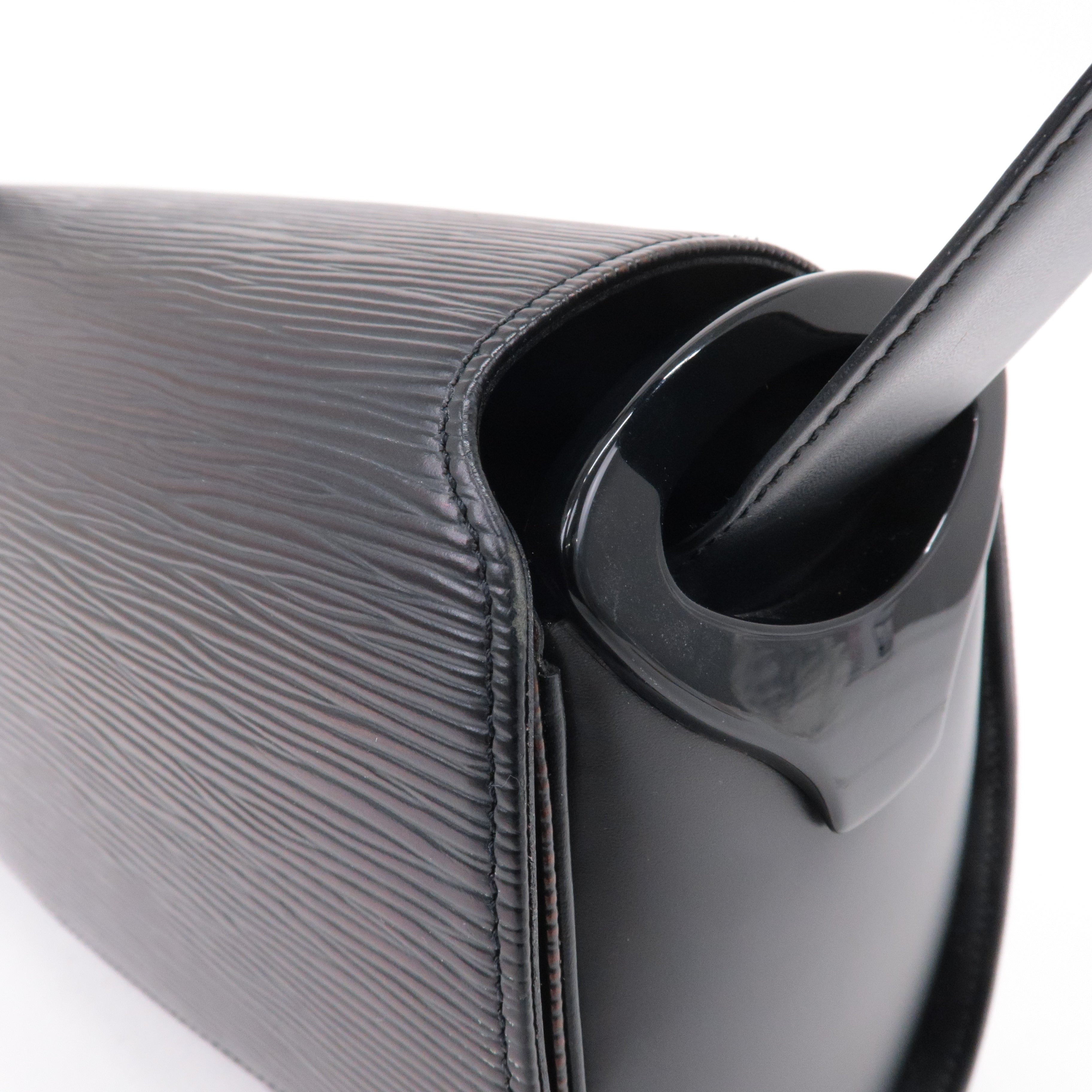 Louis Vuitton Epi Nocturne GM Shoulder Bag Noir Black M52172