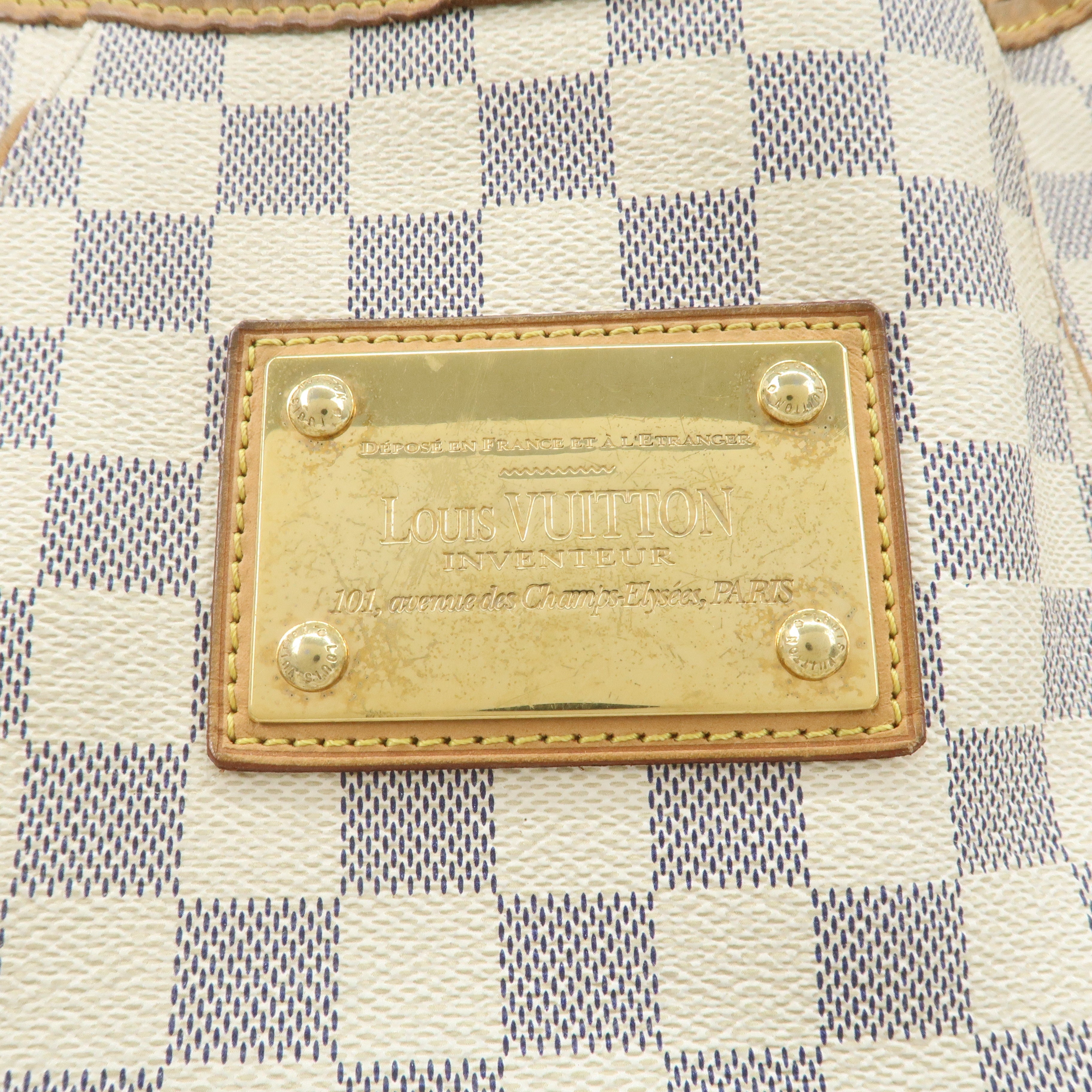 Louis Vuitton Damier Azur Galliera PM Shoulder Bag N55215
