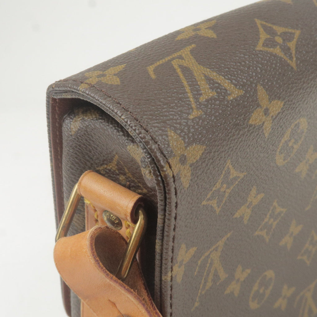 Louis Vuitton Monogram Cartouchiere 22 Shoulder Bag M51253