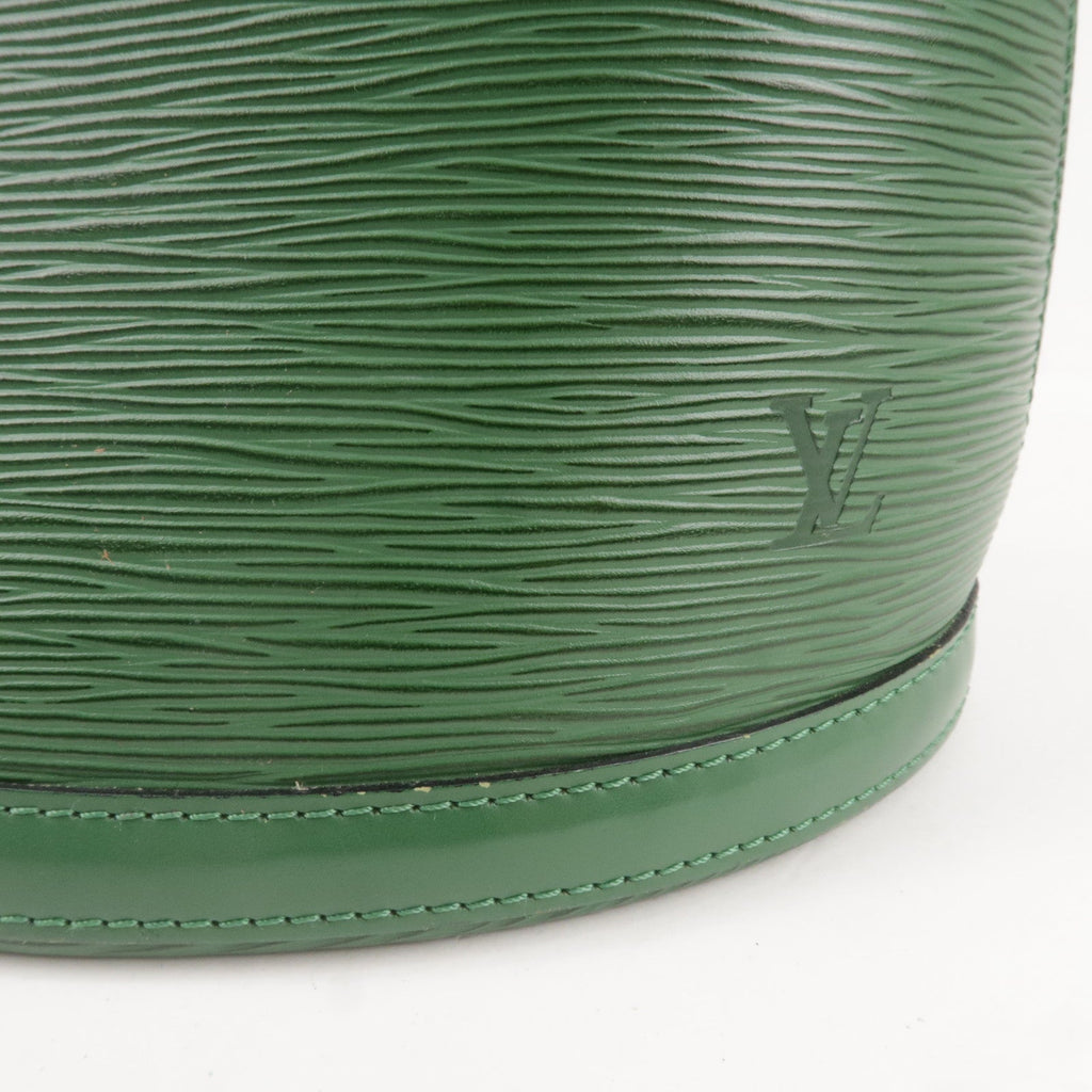 Louis Vuitton Epi Cluny Shoulder Bag Borneo Green M52254