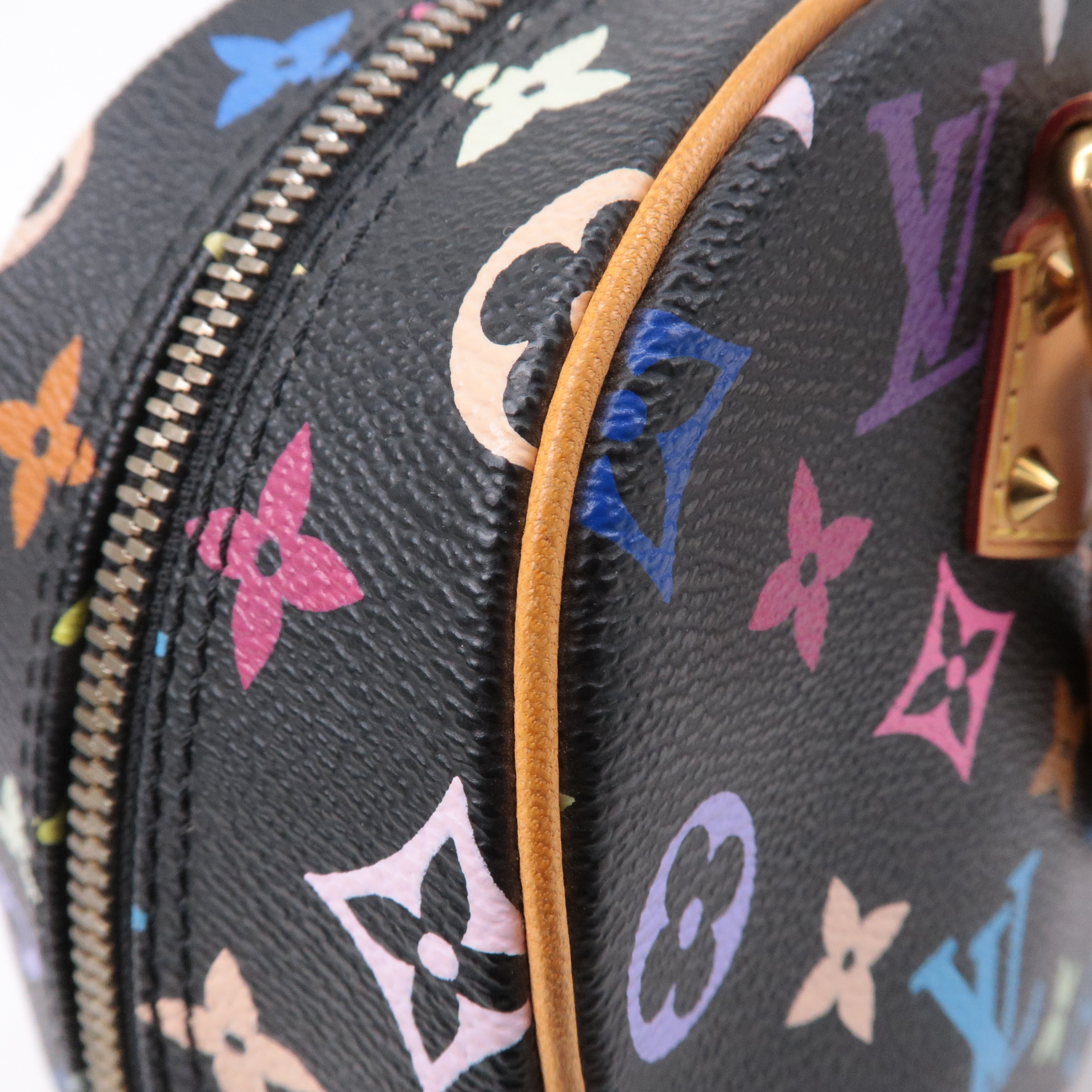Louis Vuitton Monogram Multi Color Trouville Hand Bag M92662