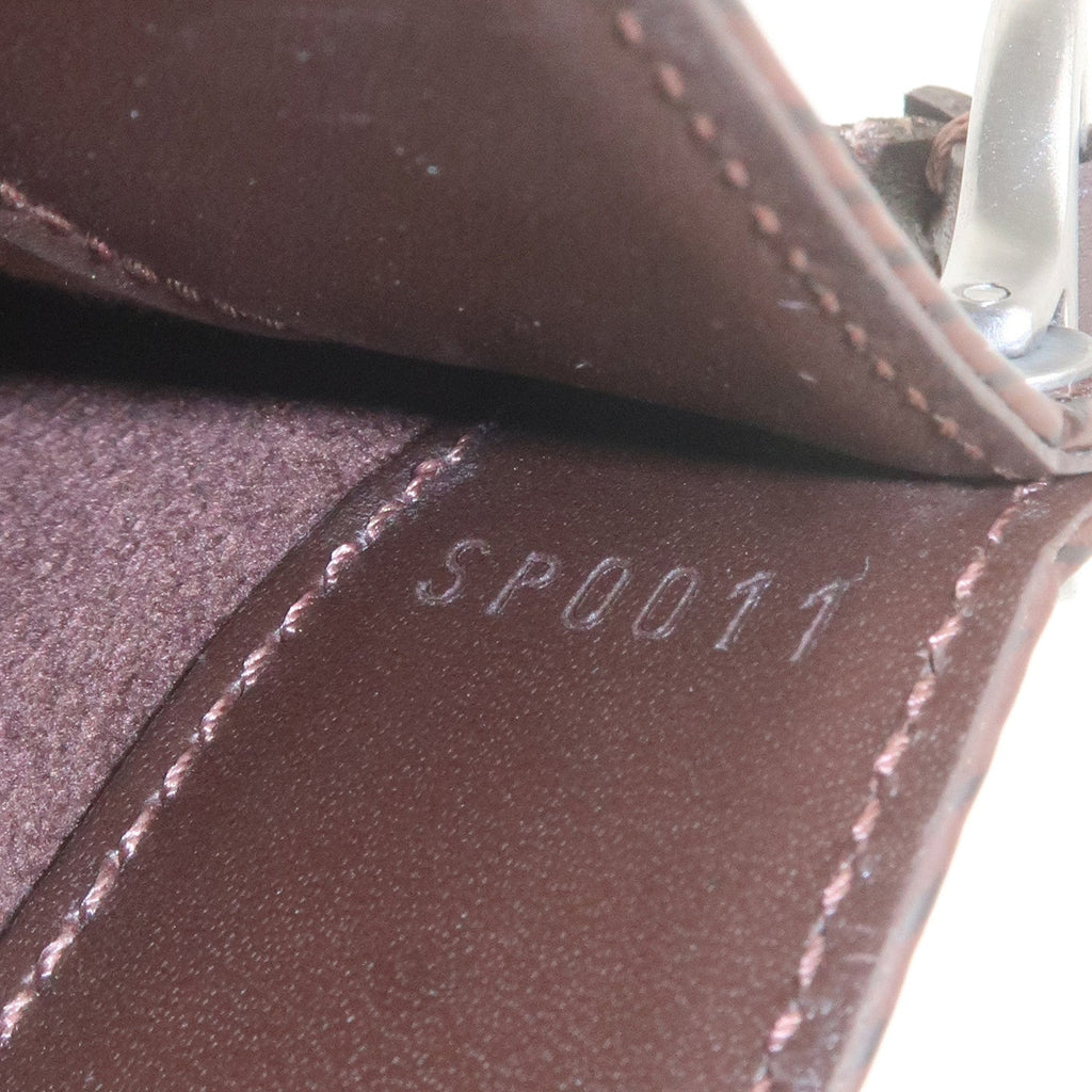 Louis Vuitton Epi Pochette Demi-Lune Hand Bag Mocha M5262D