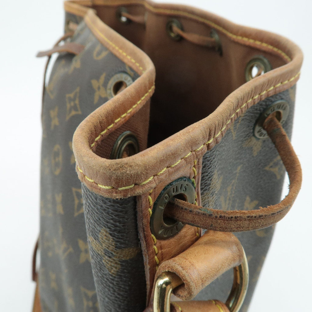 Louis Vuitton Monogram Noe Shoulder Bag Hand Bag Brown M42224