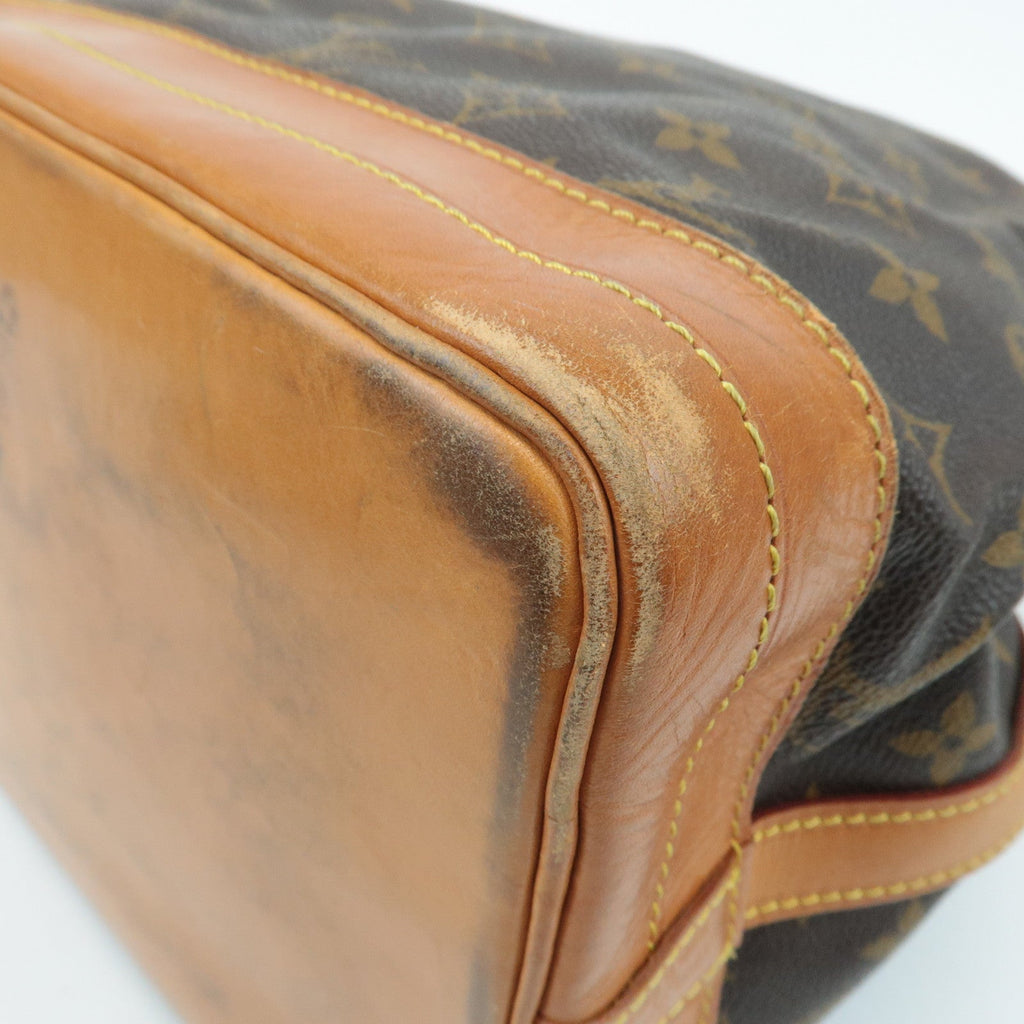 Louis Vuitton Monogram Noe Shoulder Bag Hand Bag Brown M42224