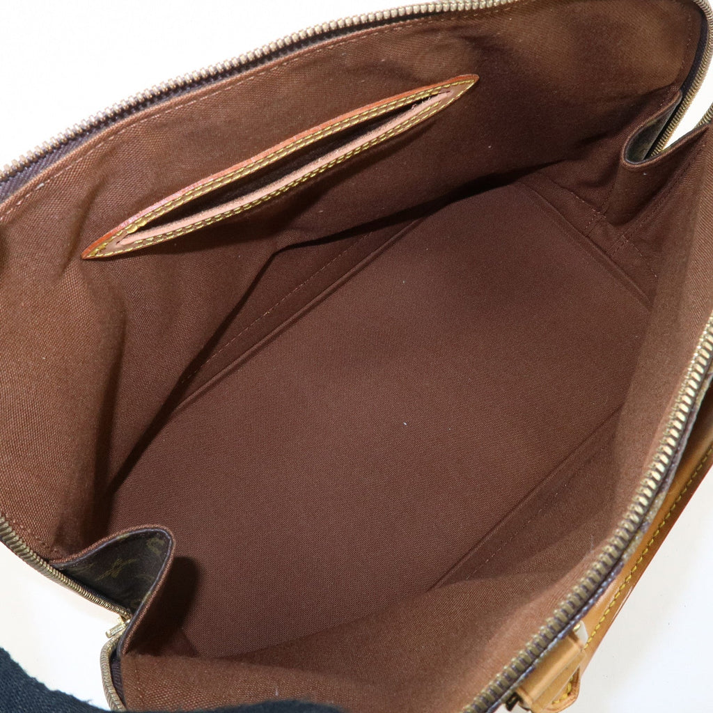 Louis Vuitton Monogram Alma Hand Bag Brown M51130