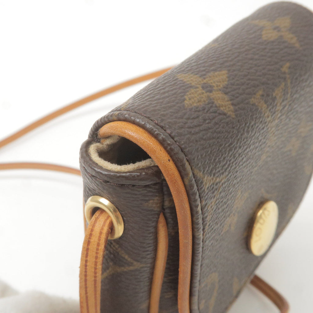 Louis Vuitton Monogram Pochette Cancun Shoulder Bag Pouch M60018