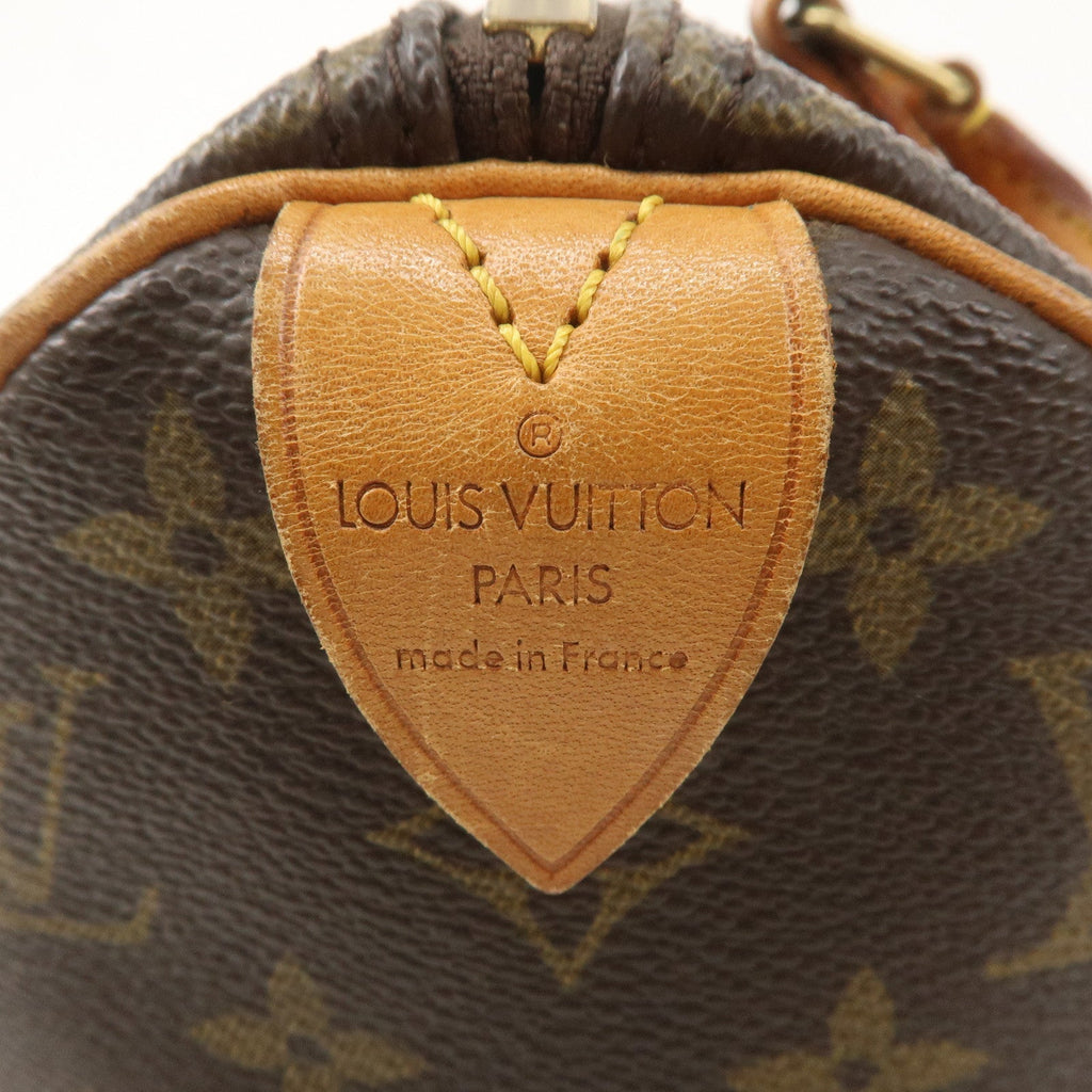 Louis Vuitton Monogram Speedy 25 Hand Bag Boston Bag M41528