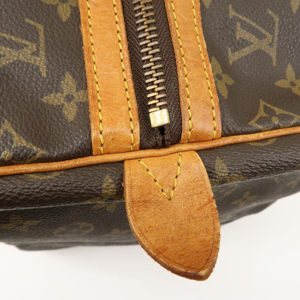 Louis Vuitton Monogram Sac Souple 55 Boston Bag Brown M41622
