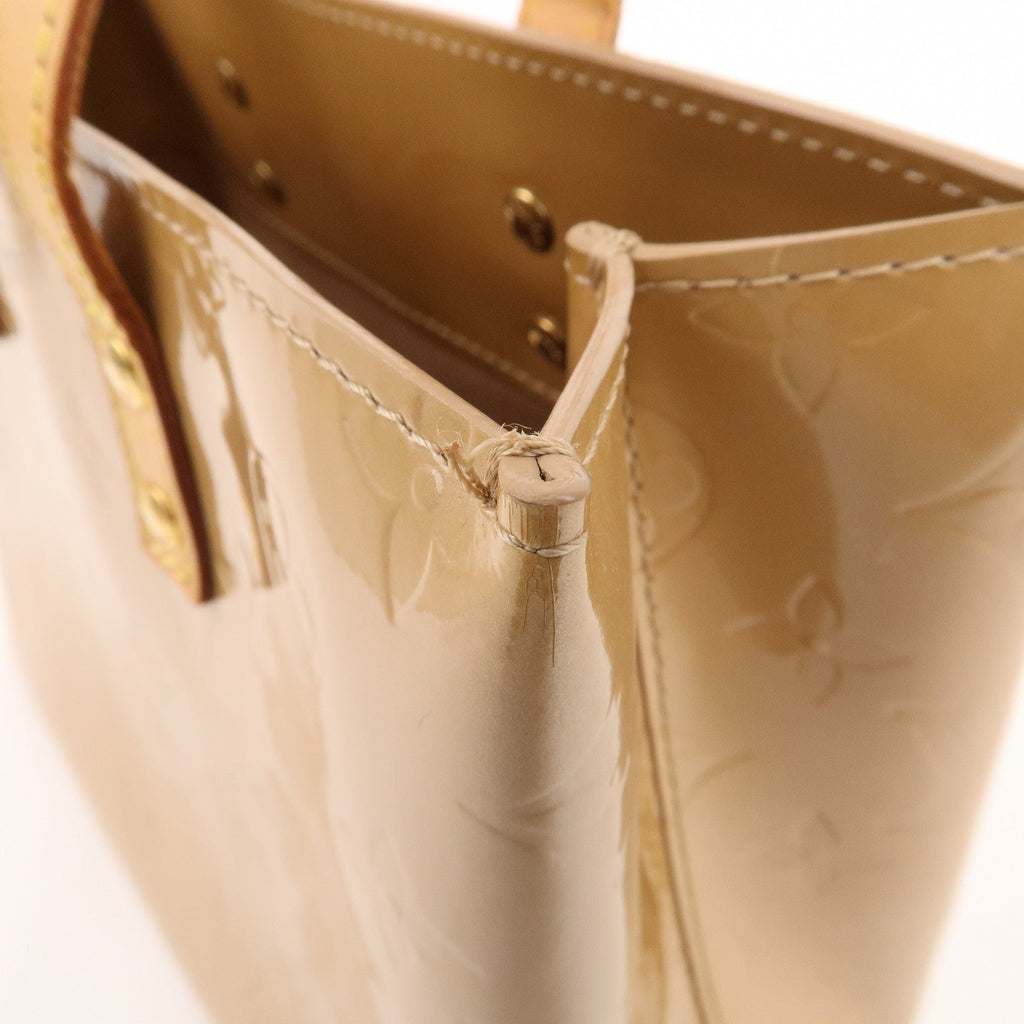 Louis Vuitton Monogram Vernis Lead PM Hand Bag Noisette M91334