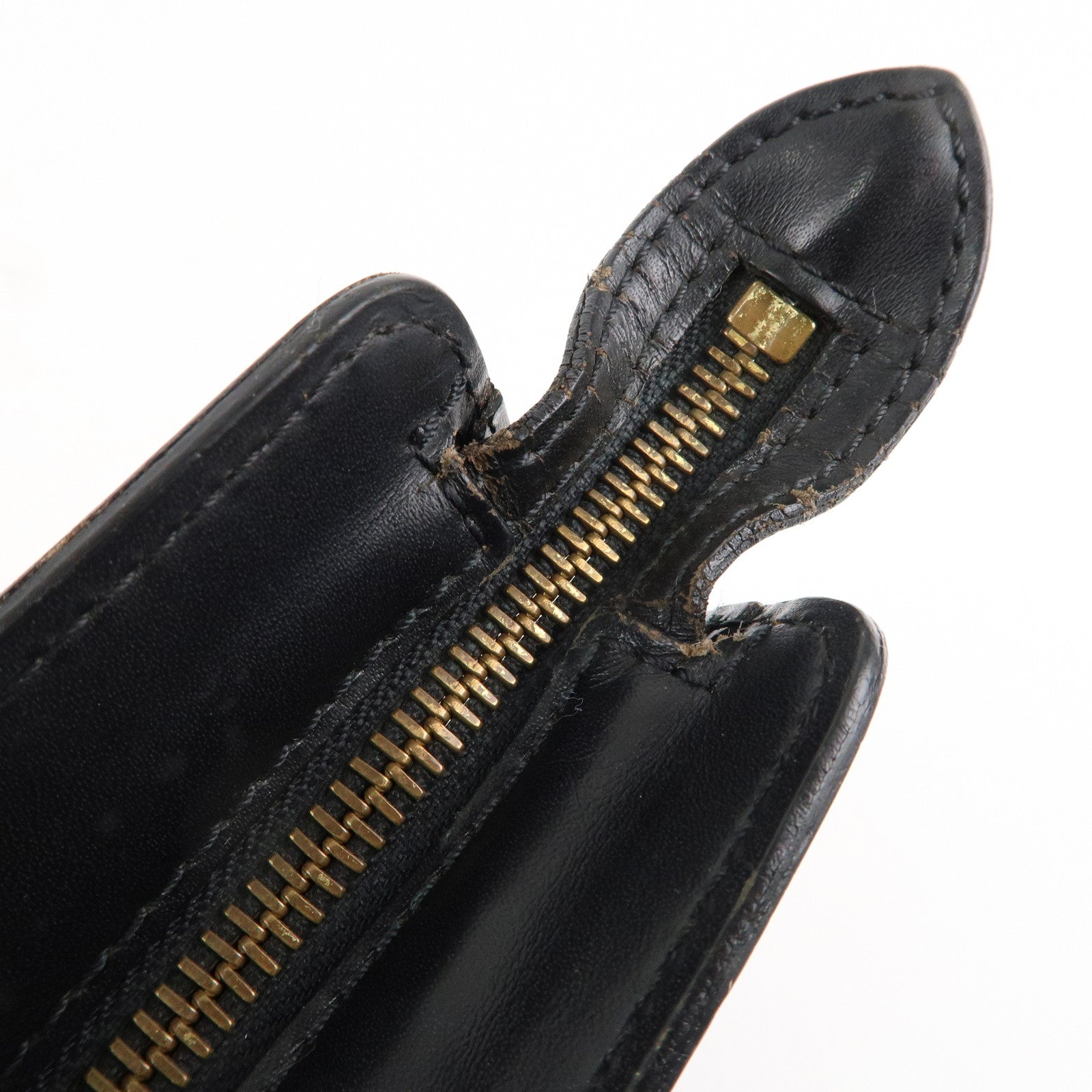 Louis Vuitton Epi Pochette Homme Clutch Bag Noir Black M52522