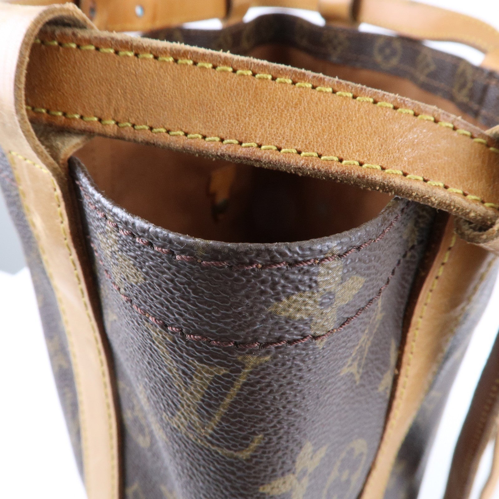Louis Vuitton Monogram Randonnee GM Laundry Bag Brown M42244