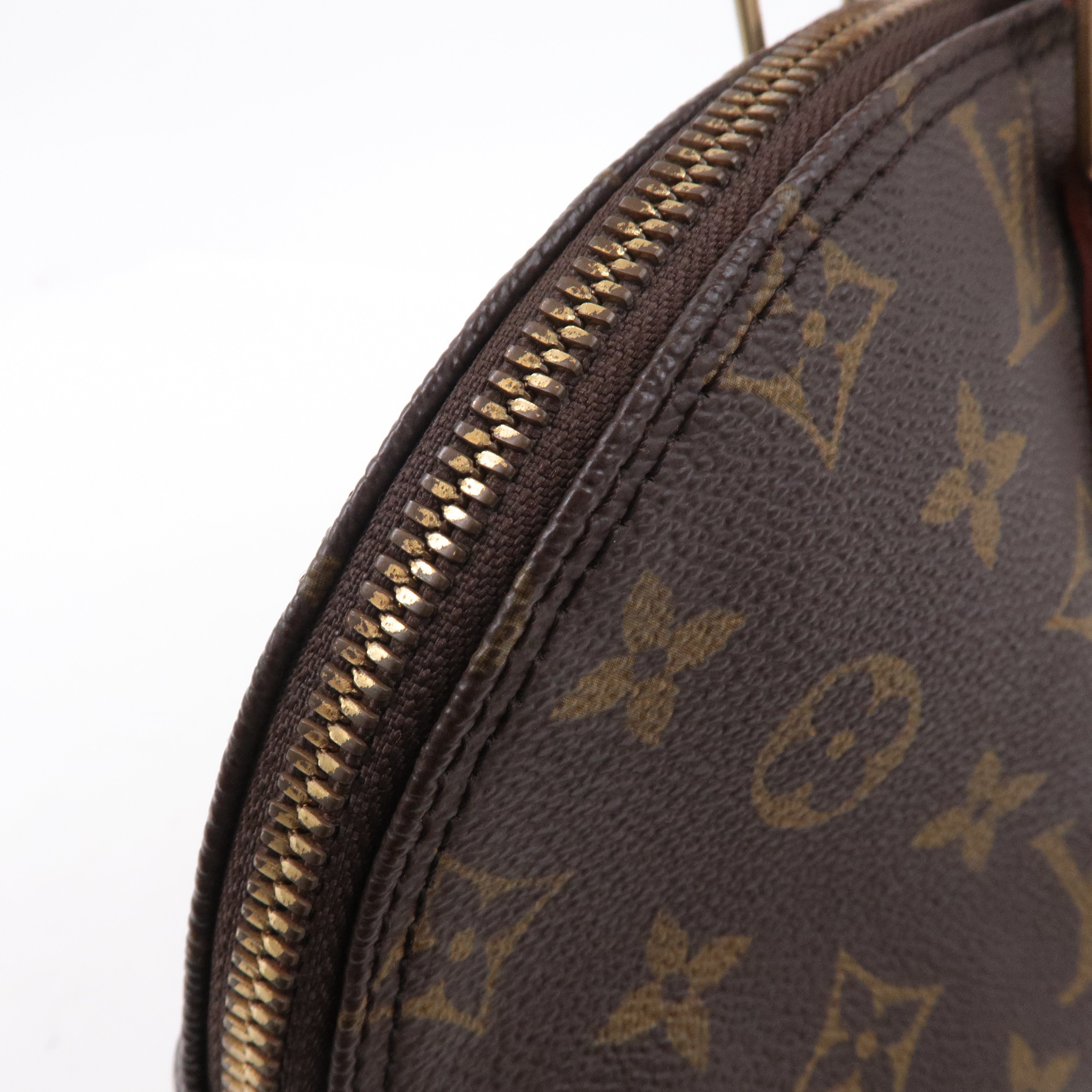 Louis Vuitton Monogram Alma Hand Bag Brown M51130
