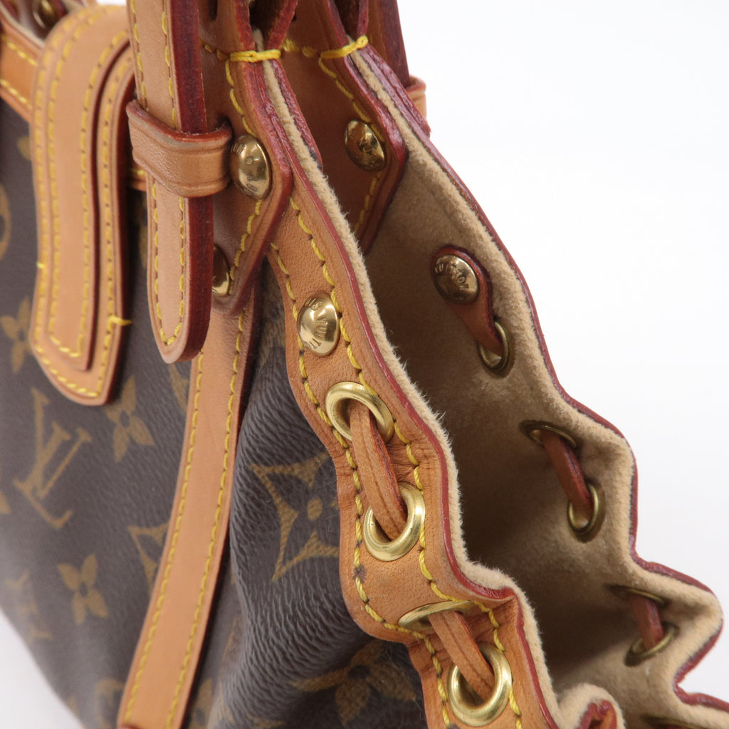 Louis Vuitton Monogram Theda PM Hand Bag Purse M92399