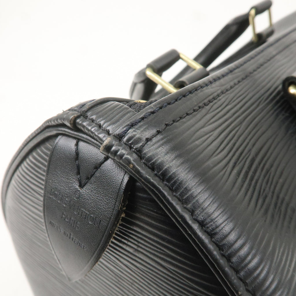 Louis Vuitton Epi Speedy 25 Boston Bag Hand Bag Noir Black M43012