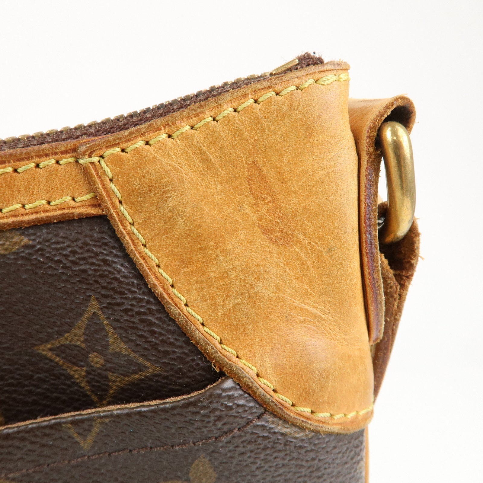 Louis Vuitton Monogram Odeon PM Shoulder Bag Brown M56390