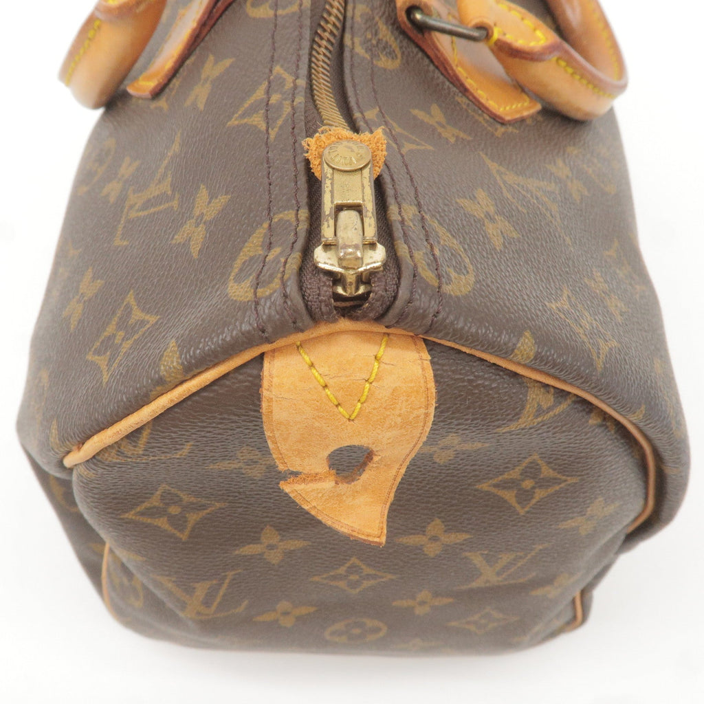 Louis Vuitton Monogram Speedy 35 Hand Bag Boston Bag M41524