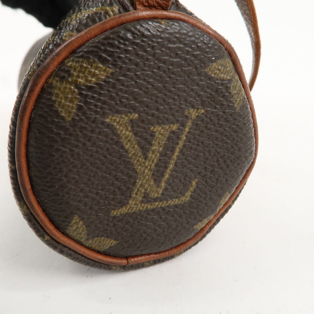 Louis Vuitton Monogram Mini Pouch for Papillon Bag Brown
