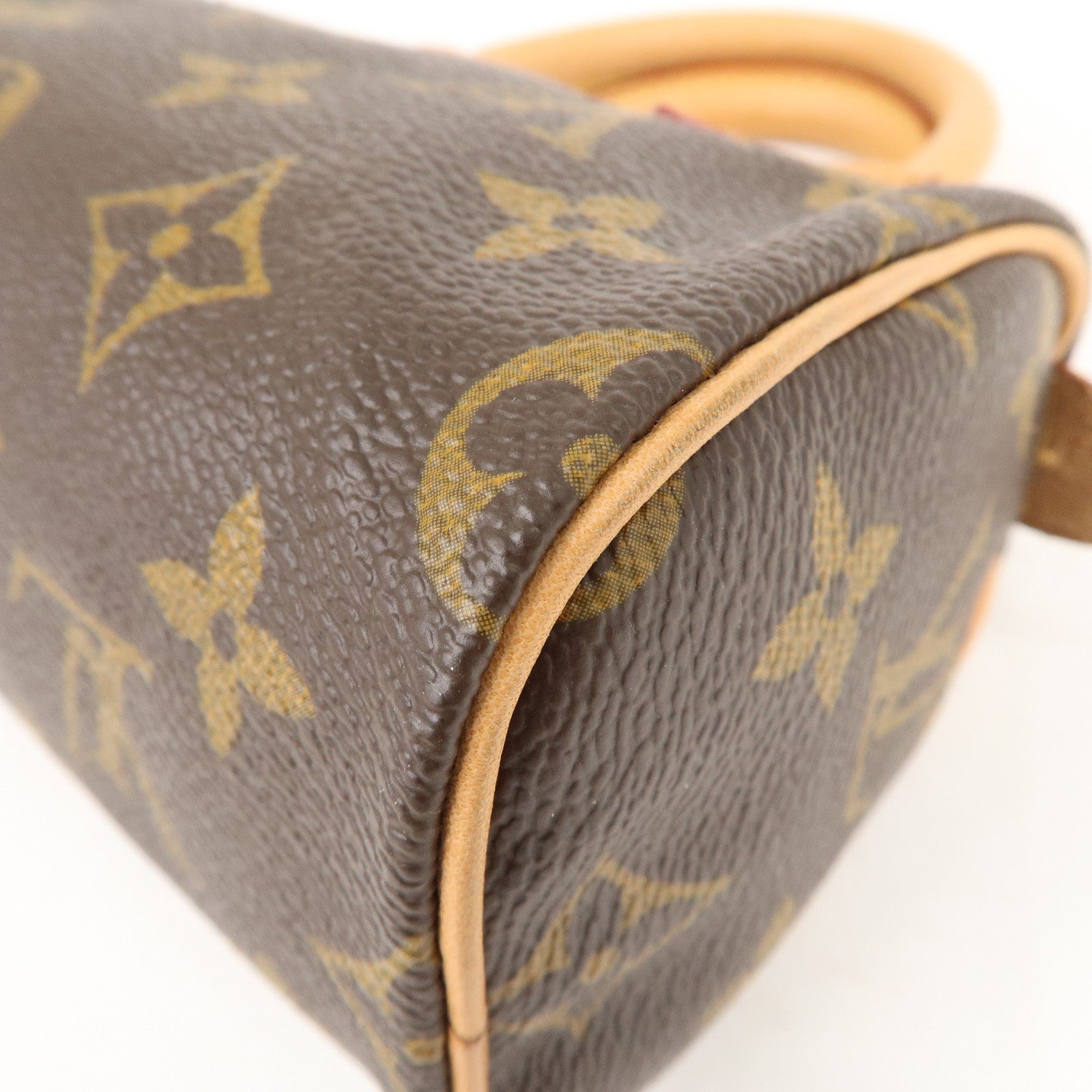 Louis Vuitton Monogram Mini Speedy Boston Bag Strap M41534 J00145