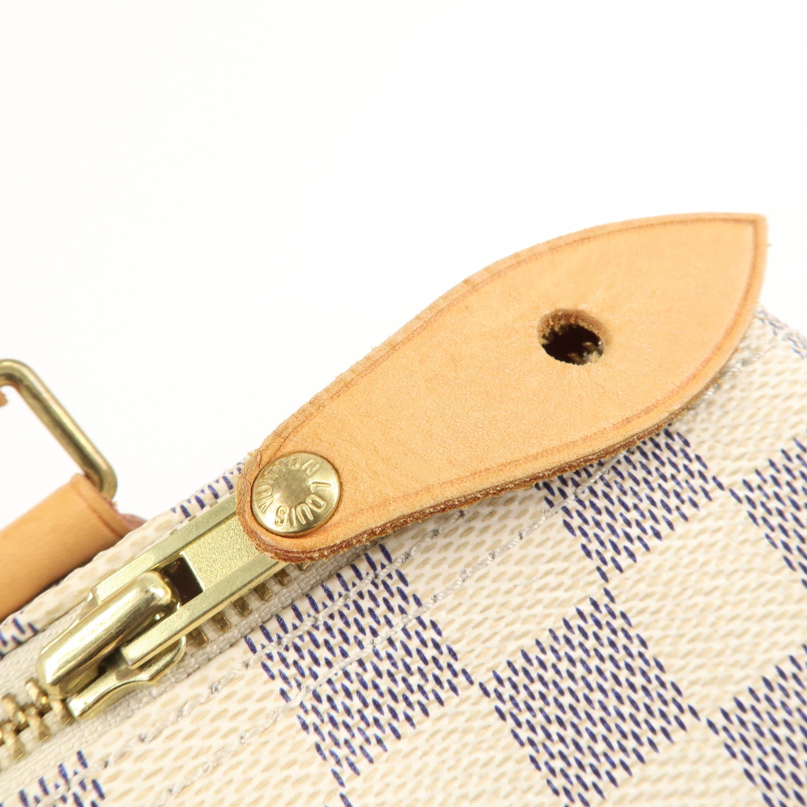 Louis Vuitton Damier Azur Speedy 30 Boston Hand Bag N41533