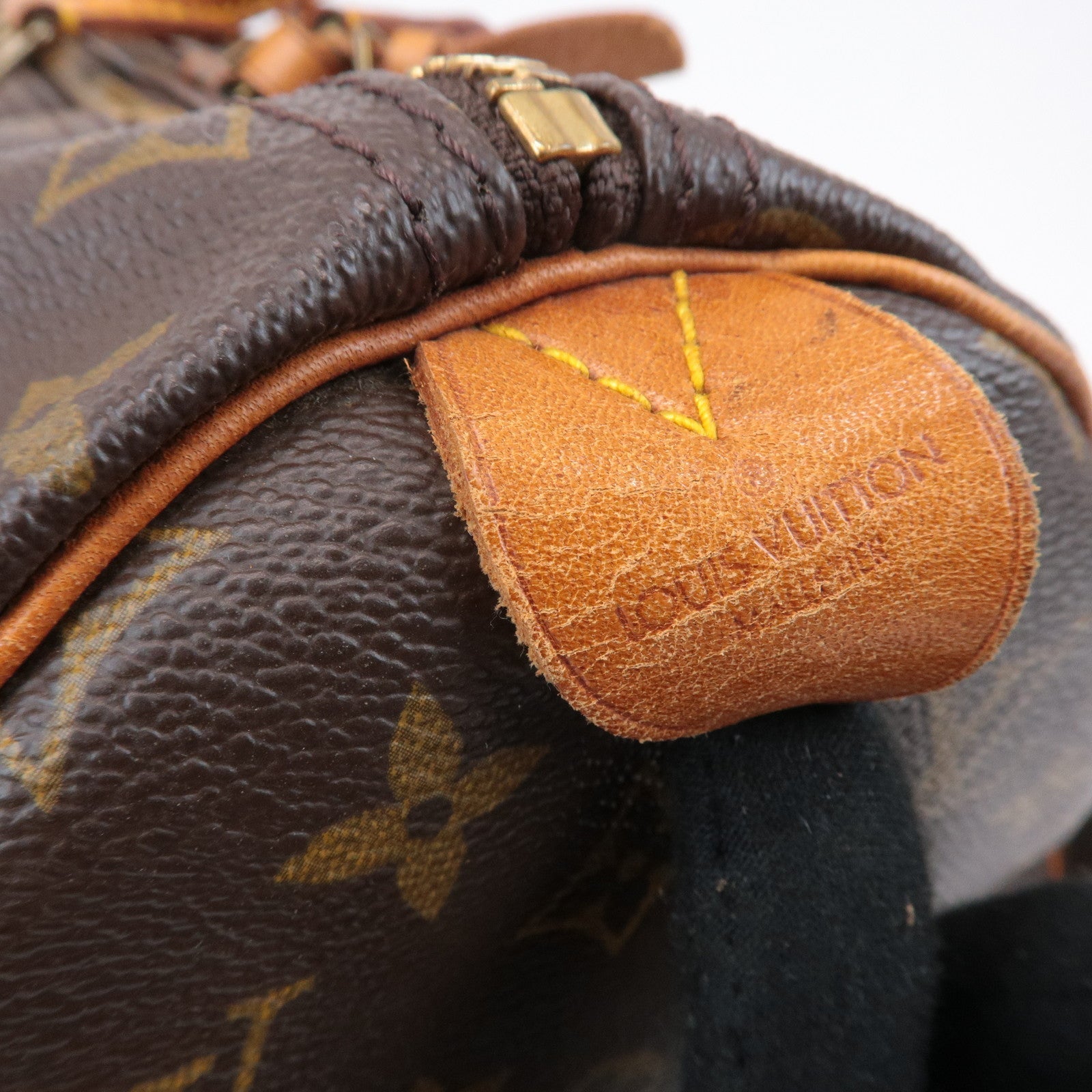Louis Vuitton Monogram Keep All 45 Boston Bag Brown M41428