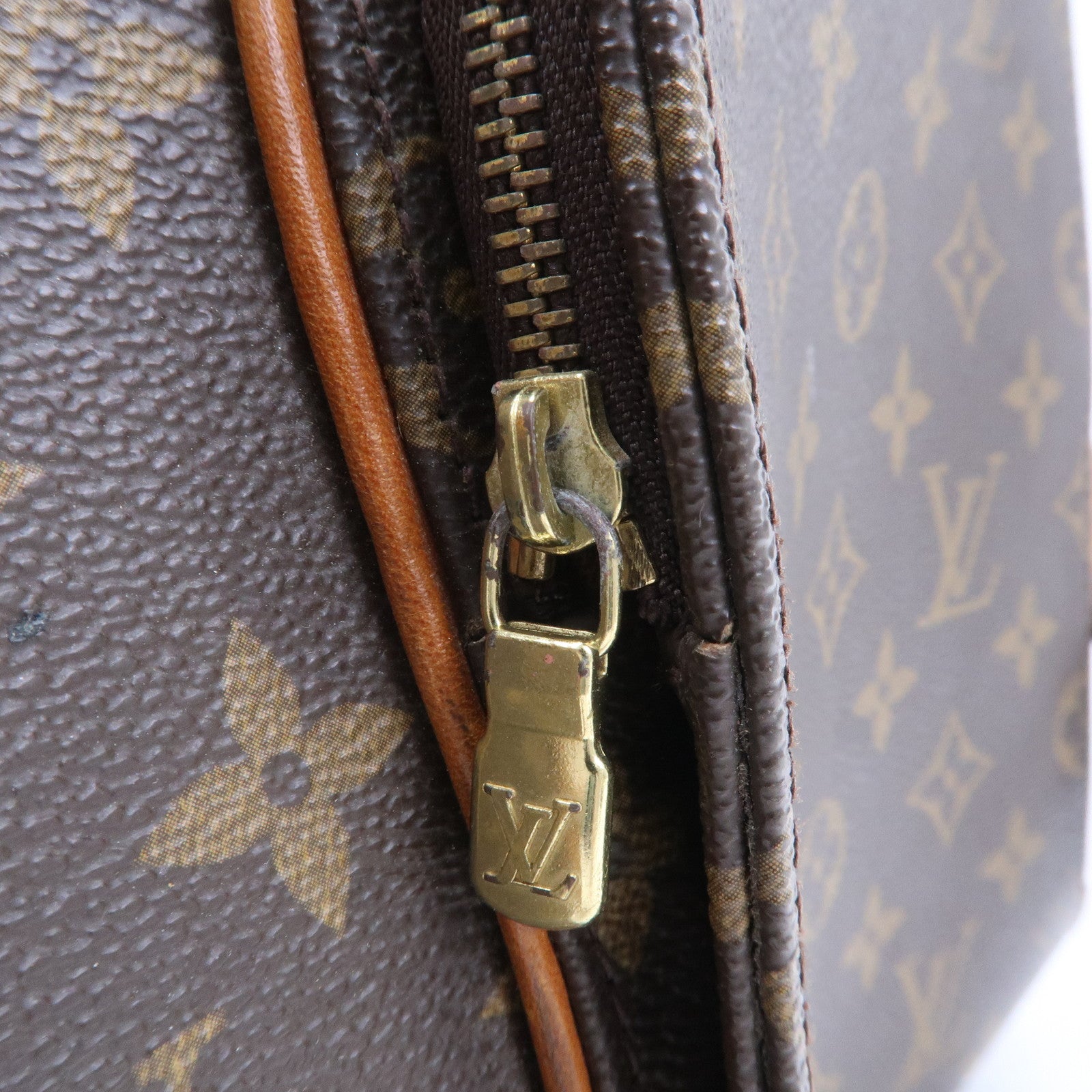 Louis Vuitton Monogram Ellipse Shopping Shoulder Bag Brown M51128