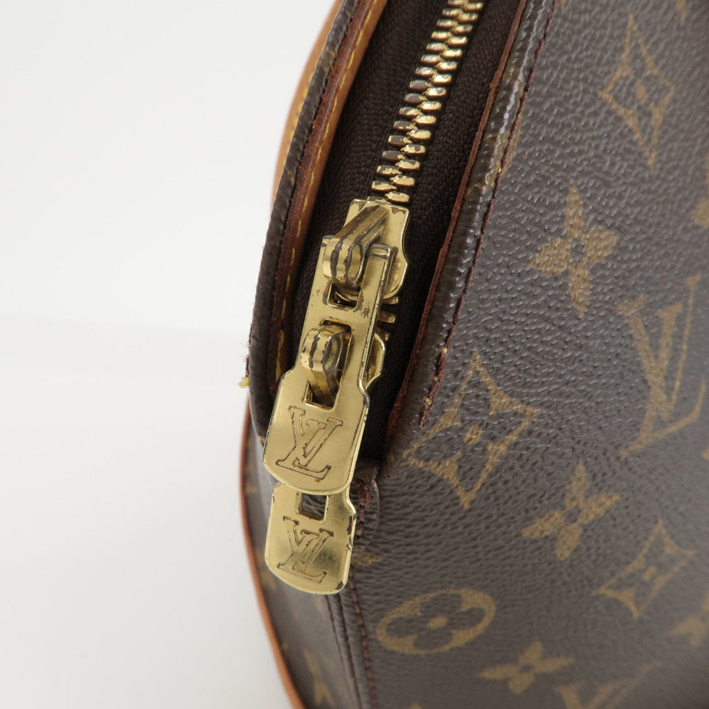 Louis Vuitton Monogram Ellipse PM Hand Bag Brown M51127