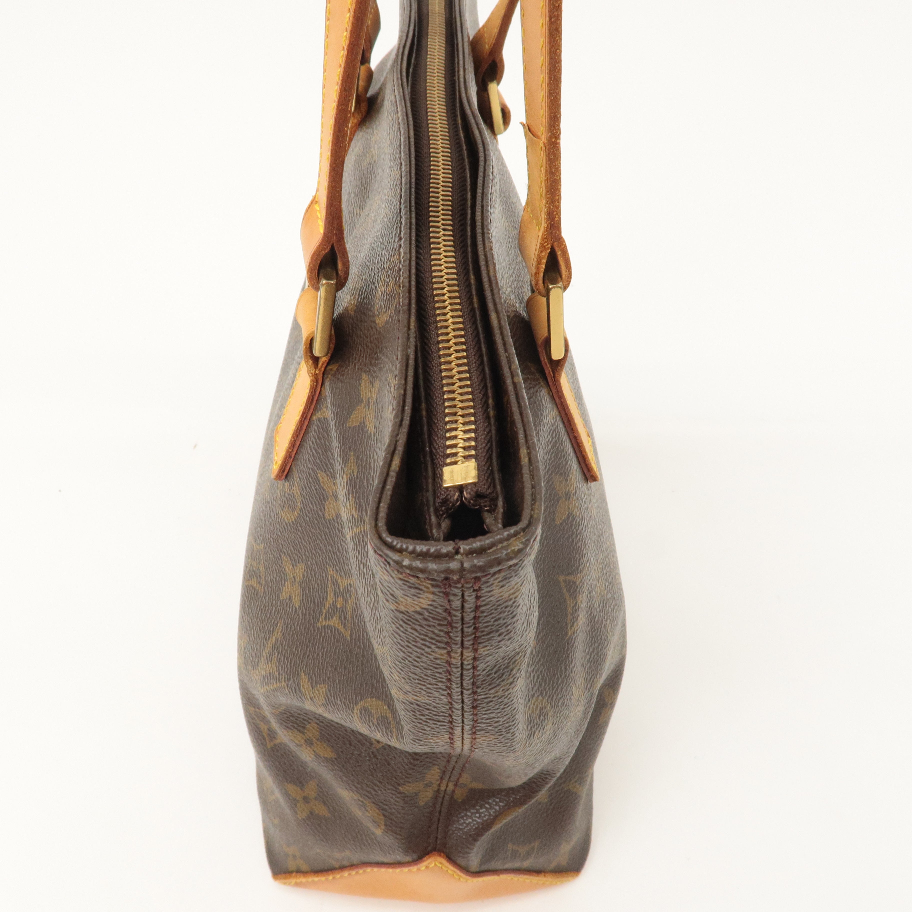 Louis Vuitton Monogram Cabas Piano Tote Bag Brown M51148