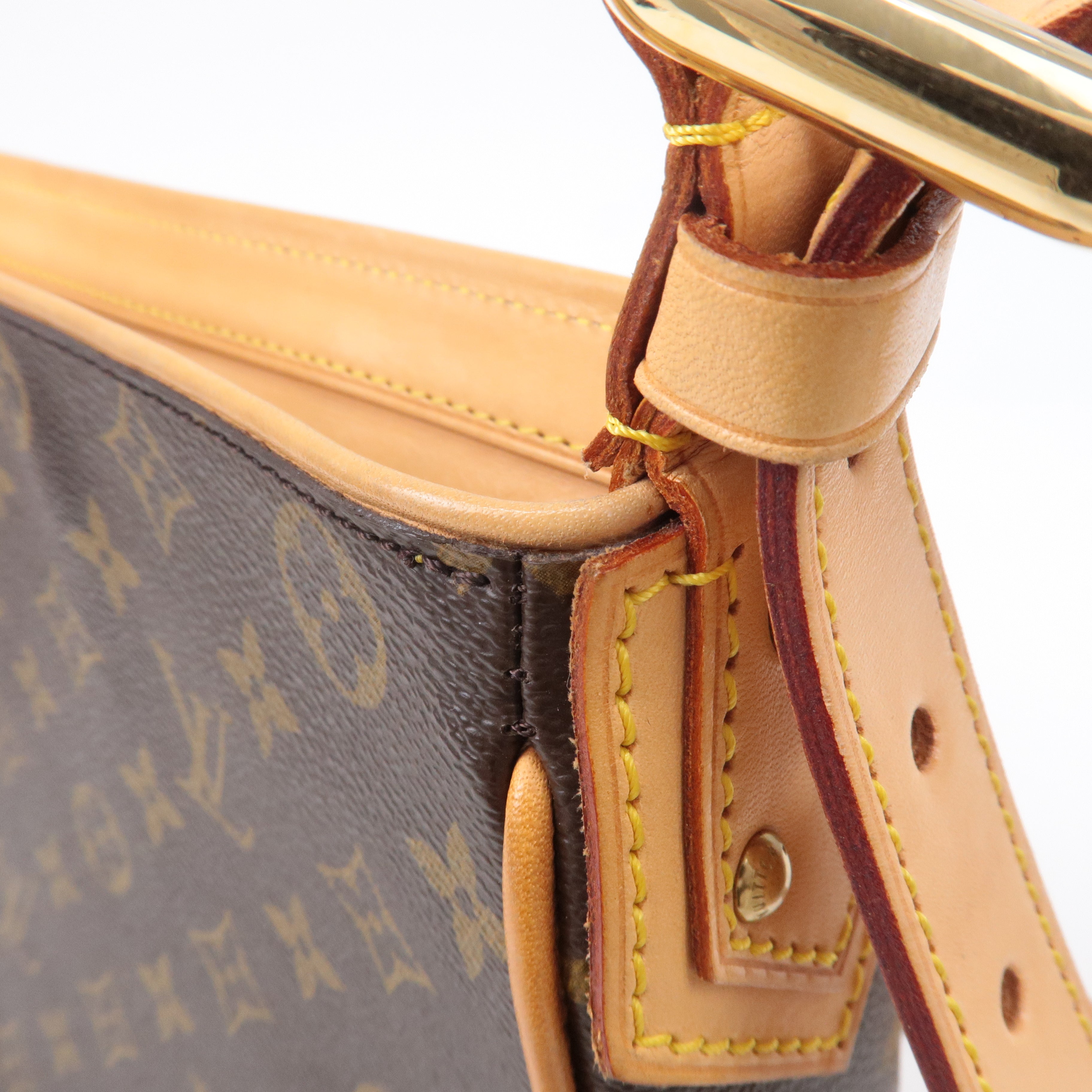 Louis Vuitton Monogram Hudson GM Shoulder Bag M40045