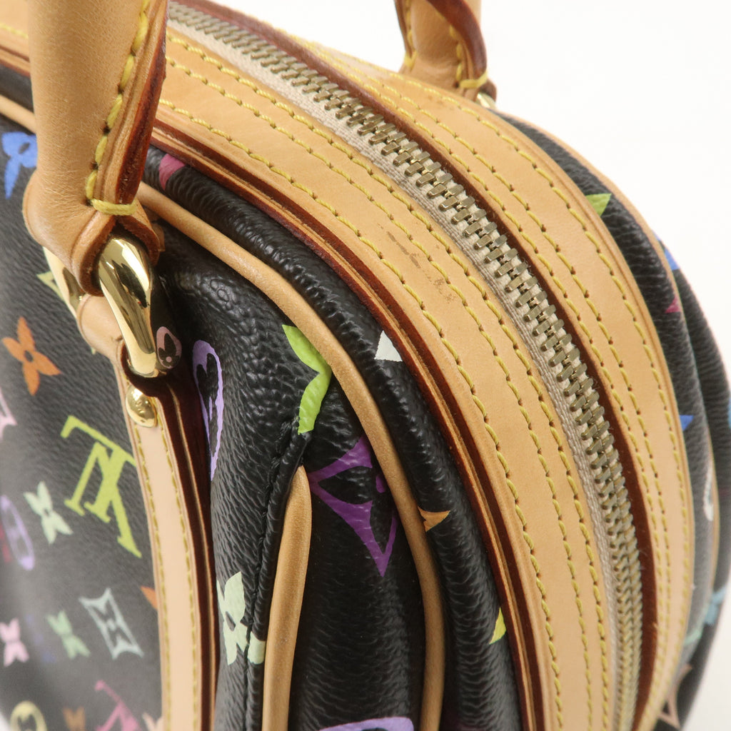 Louis Vuitton Monogram Multi Color Priscilla Hand Bag Noir M40096