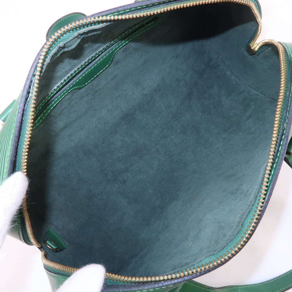 Louis Vuitton Epi Soufflot Hand Shoulder Bag Green M52224