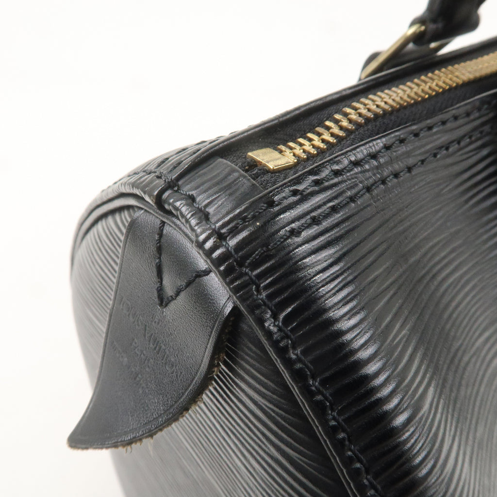 Louis Vuitton Epi Speedy 25 Boston Bag Hand Bag Noir Black M43012