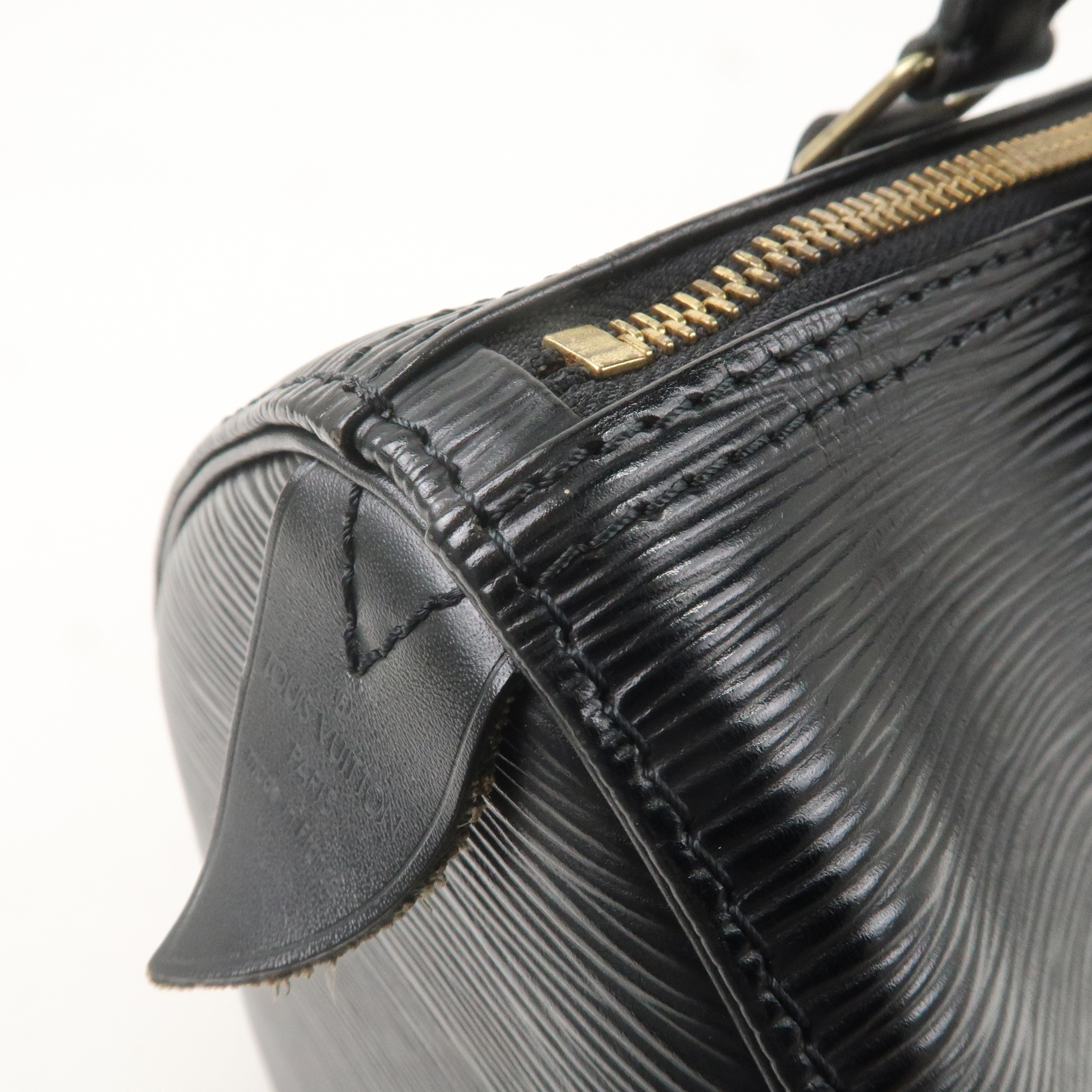 Louis Vuitton Epi Speedy 25 Boston Bag Hand Bag Noir Black M43012