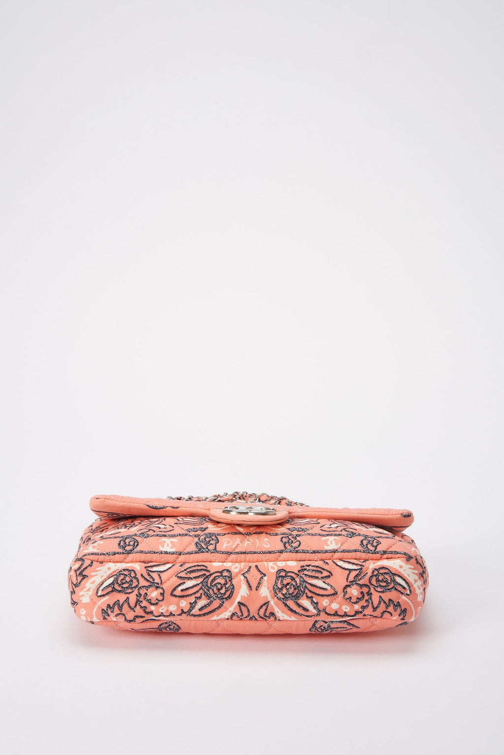 Chanel Bandana Paisley Print Cotton Flap Bag