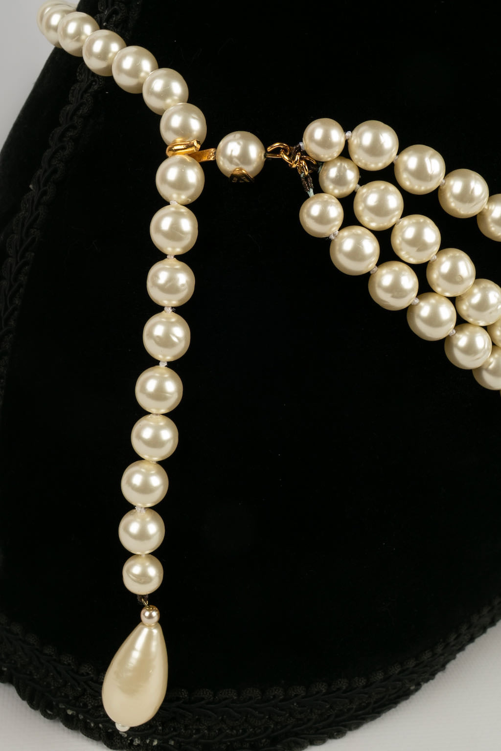 Ceinture de perles nacrées Chanel 1993