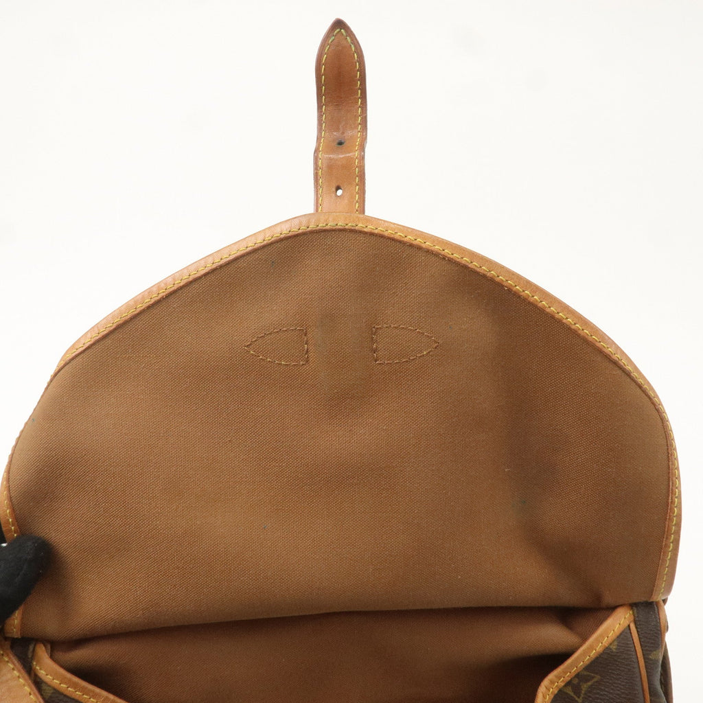 Louis Vuitton Monogram Saumur 30 Shoulder Bag Brown M42256