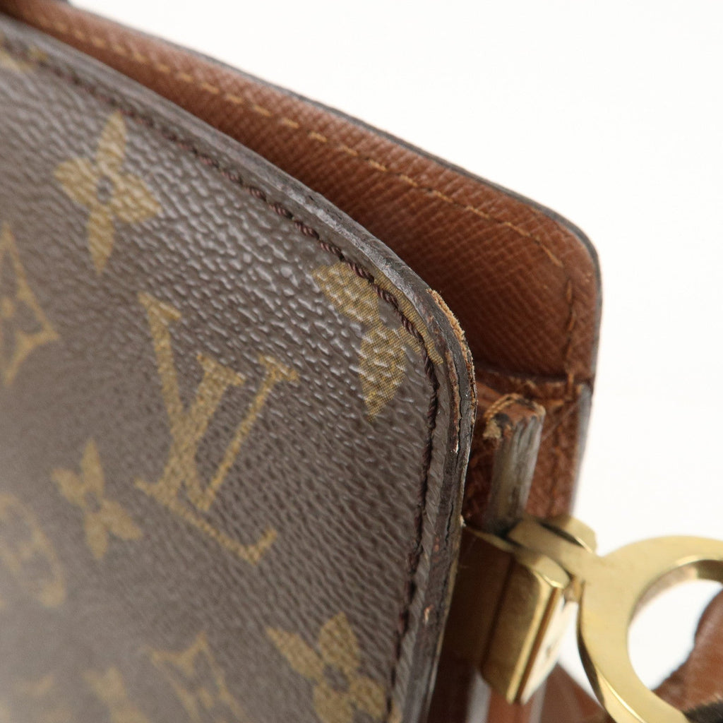Louis Vuitton Monogram Courcelles Shoulder Bag Brown M51375