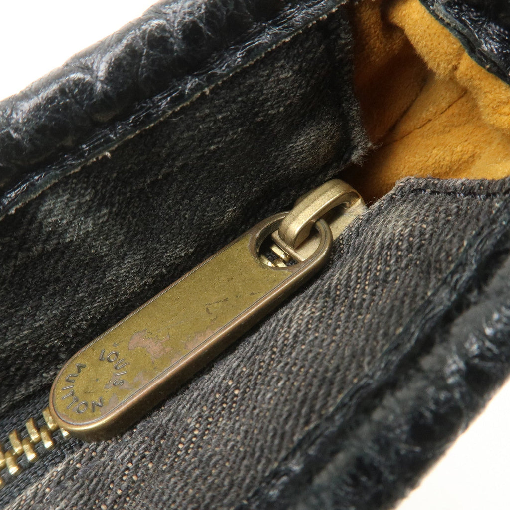 Louis Vuitton Monogram Denim Neo Cabby GM Shoulder Bag Noir M95352