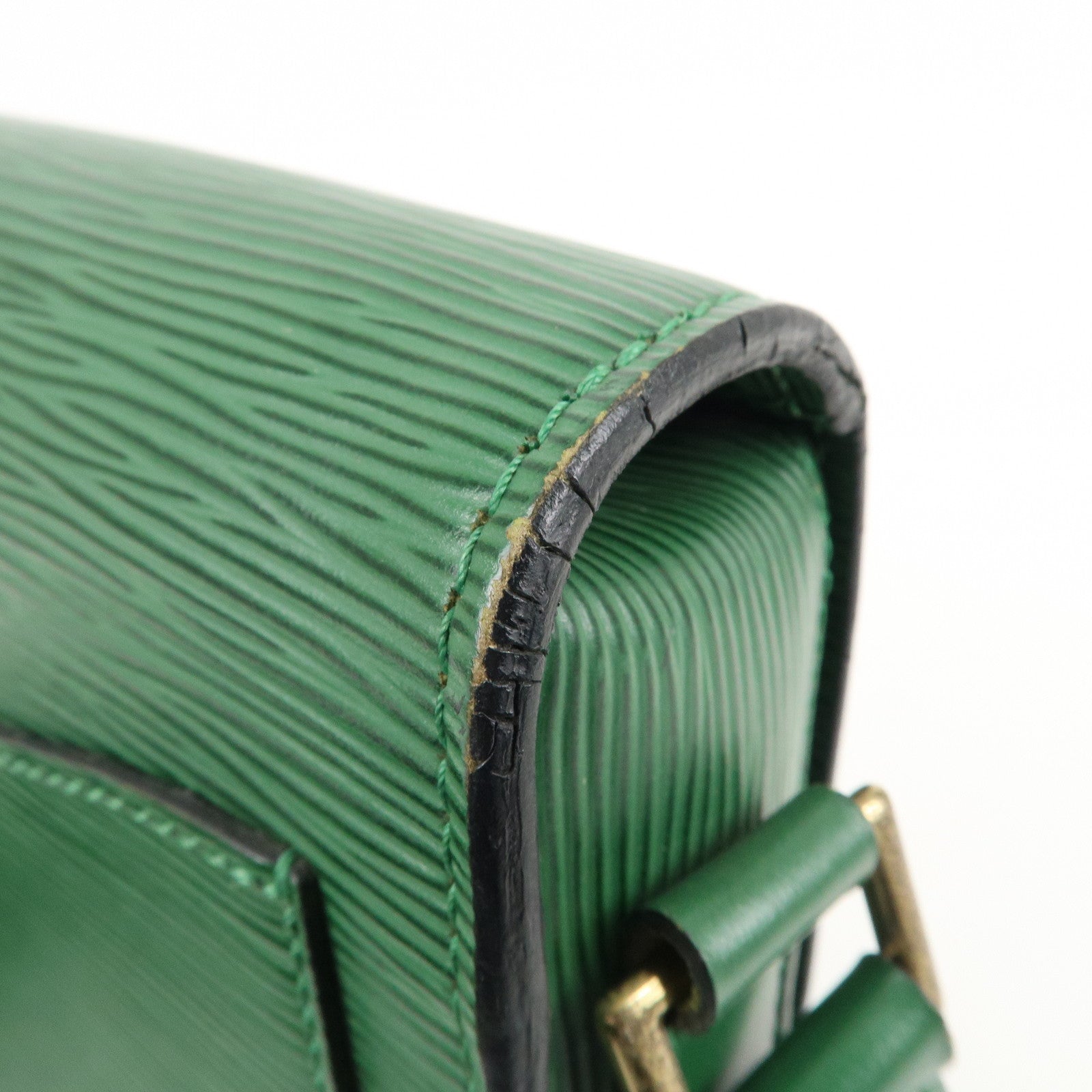 Louis Vuitton Epi Saint Cloud Shoulder Bag Green M52194