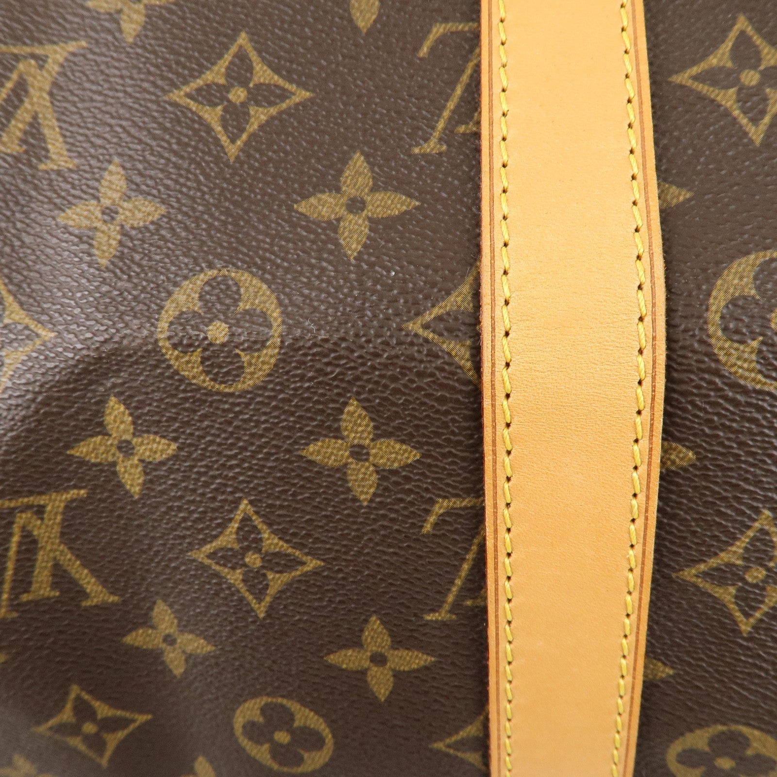 Louis Vuitton Monogram Keep All 55 Boston Bag Brown M41424