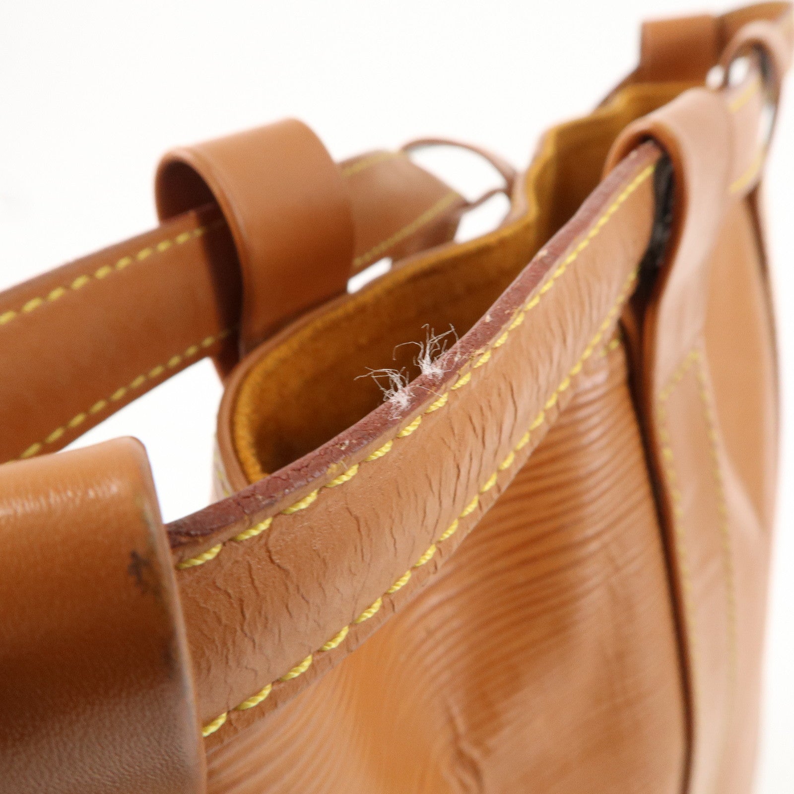Louis Vuitton Epi Randonnee PM Laundry Bag Zipang Gold M52358