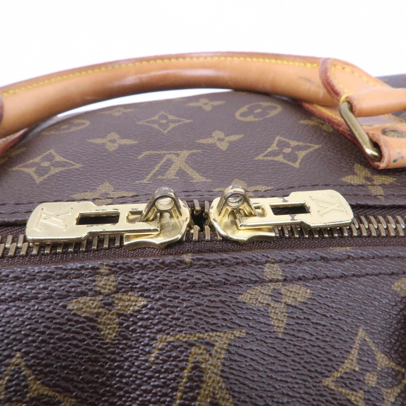Louis Vuitton Monogram Keep All 60 Boston Bag Brown M41422