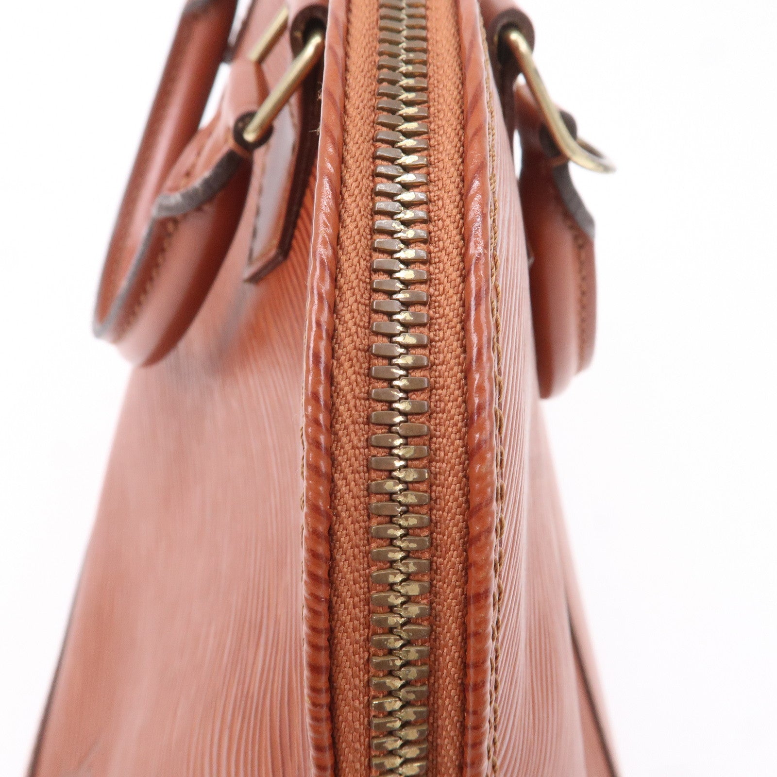 Louis Vuitton Epi Alma Hand Bag Kenya Brown M52143