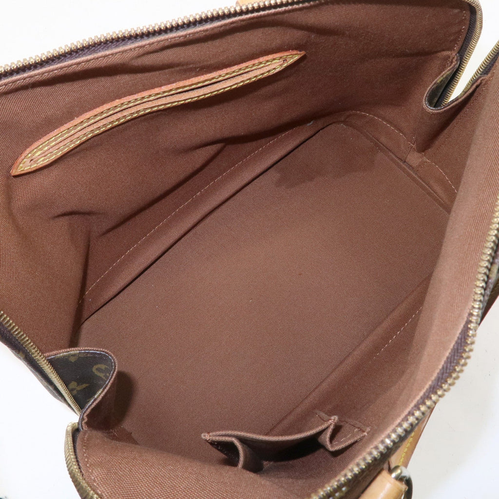 Louis Vuitton Monogram Alma Hand Bag Brown M51130