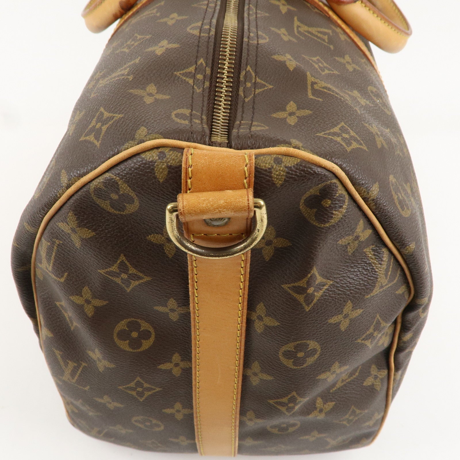 Louis Vuitton Monogram Keep All Bandouliere 50 Boston Bag M41416