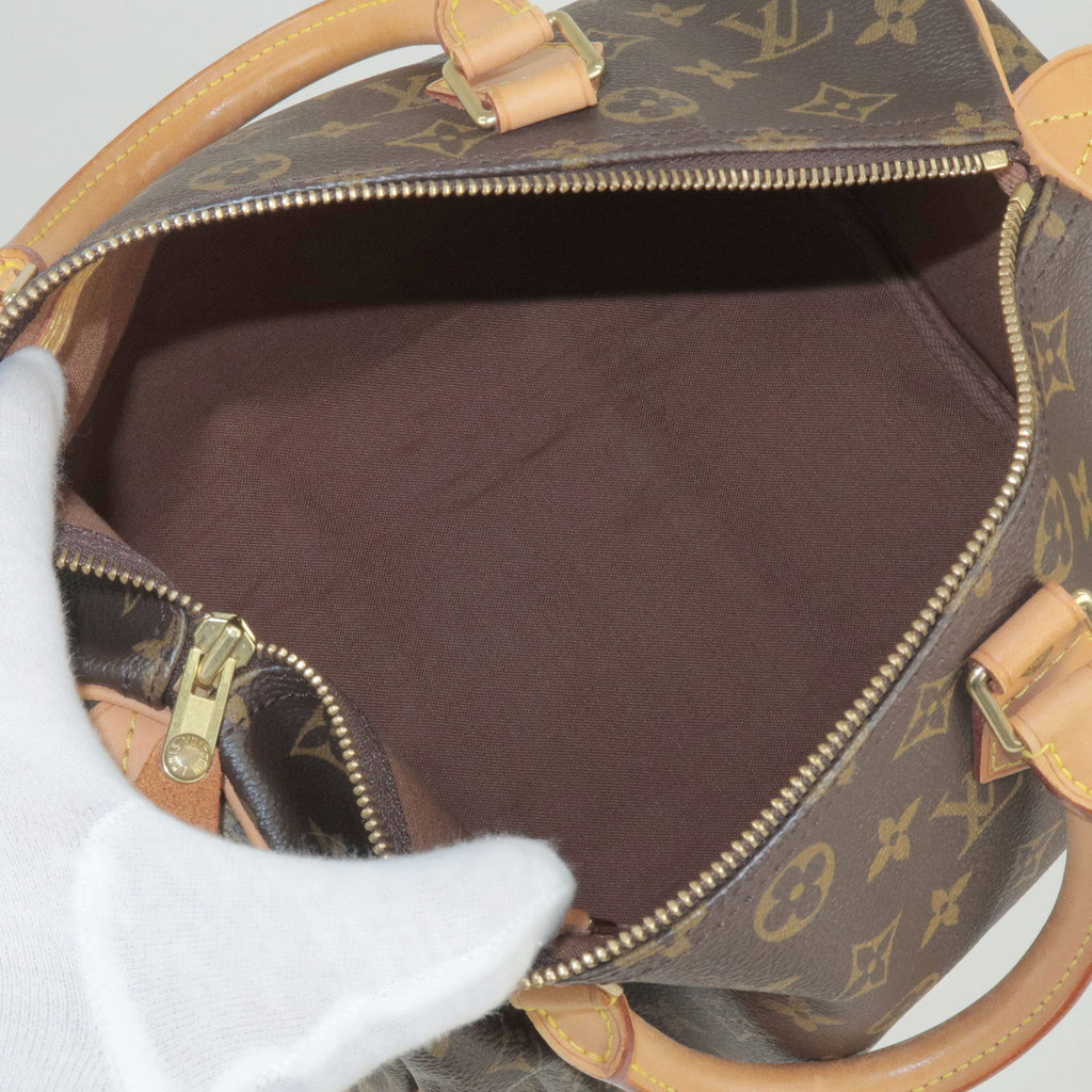 Louis Vuitton Monogram Speedy 30 Hand Bag Boston Bag M41526